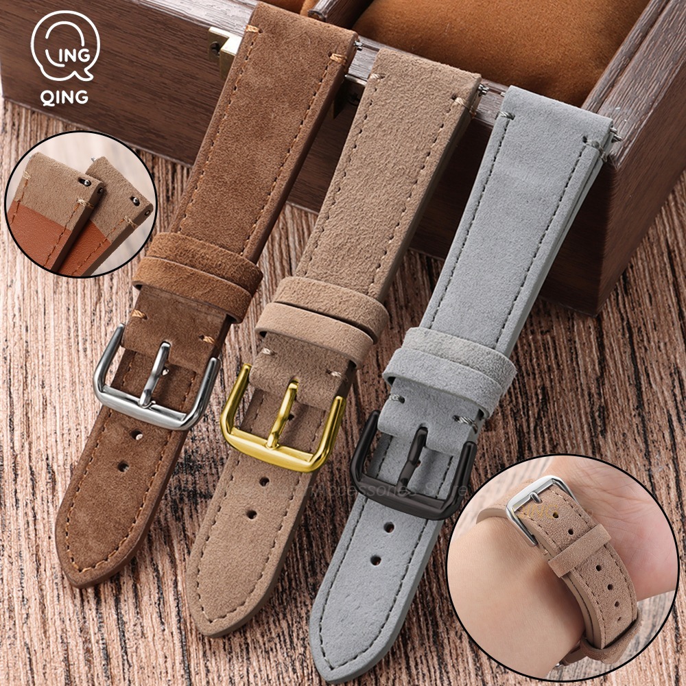 Smartwatch Vintage Watches For Women - 20/22mm Quick Release Leather Watch Band