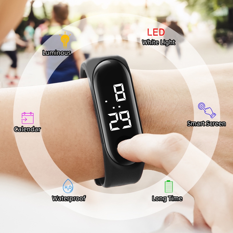 2025 New Kids Smart Touch Led  - Smartwatch Digital Watches For Kid Girl ulasan dan harga