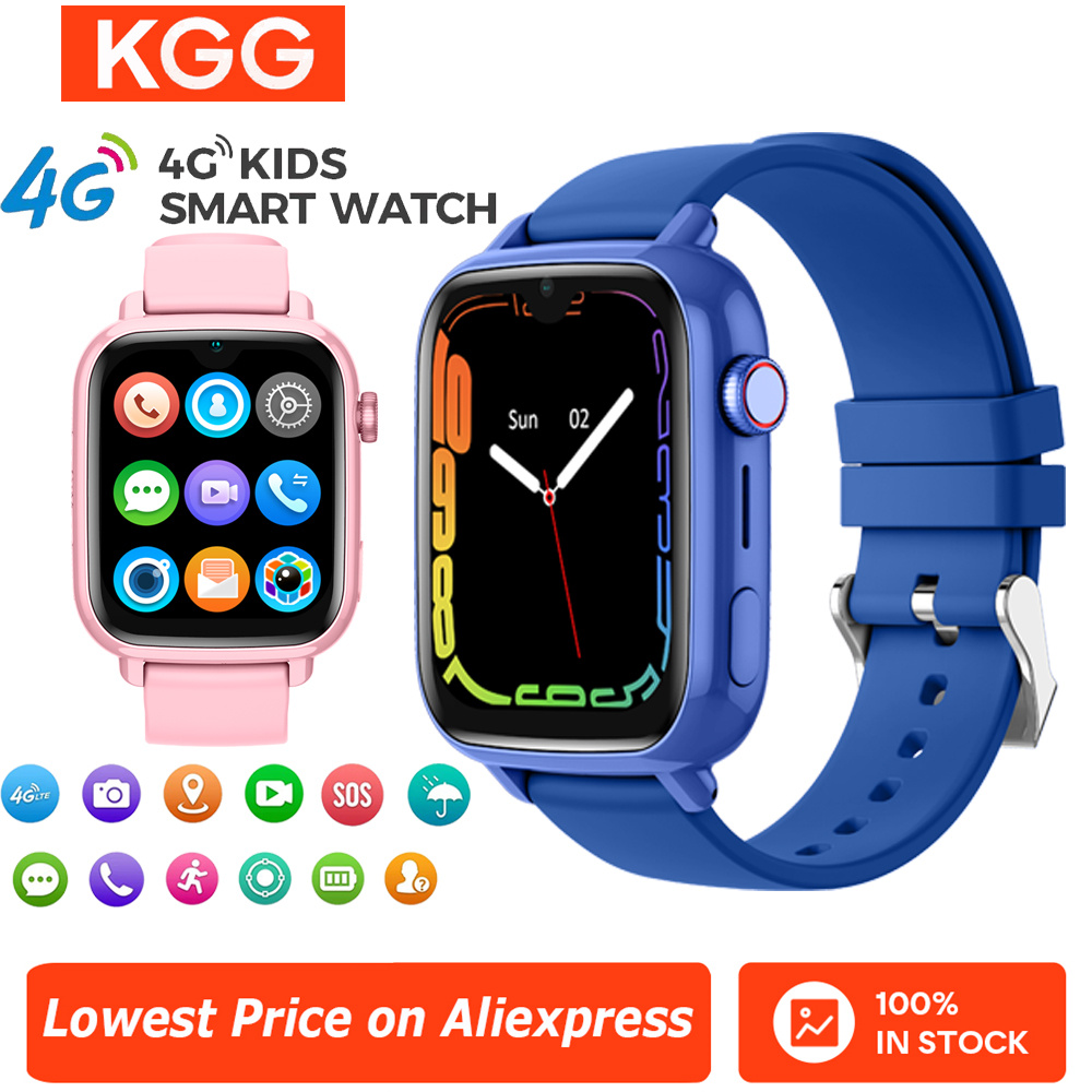 4G Smart Watch Kids Phone Watc - Smartwatch Watches For Kids With Gps ulasan dan harga