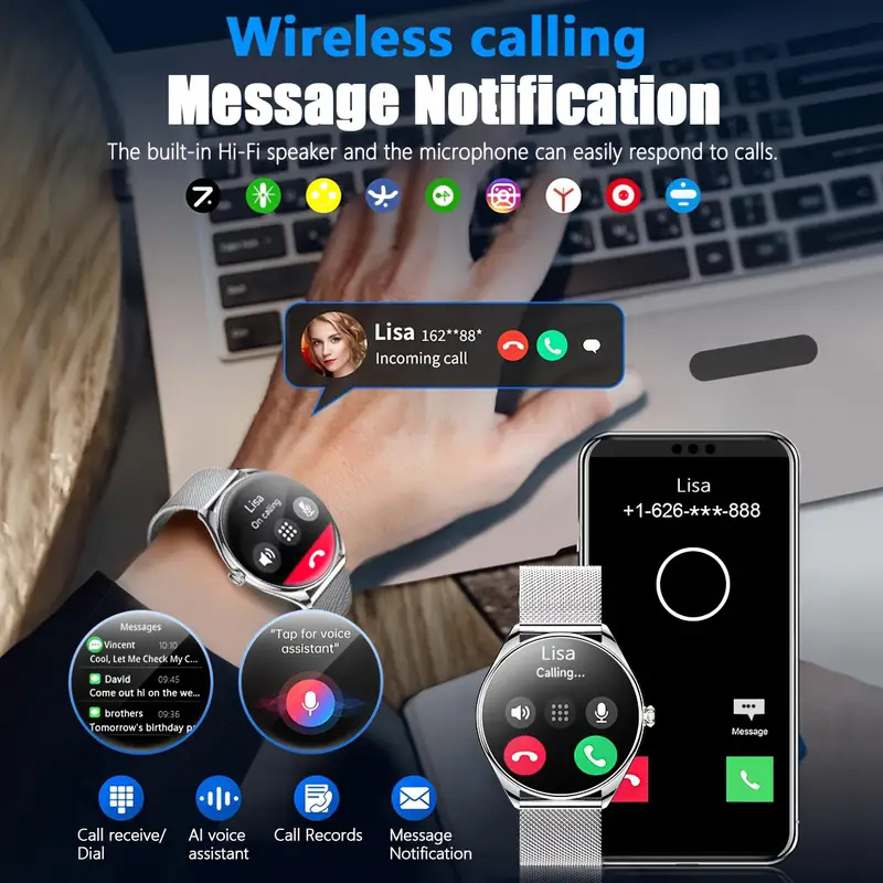 2026 New Ultra Thin Smart Watc - Watches Ladies Smartwatch ulasan dan harga