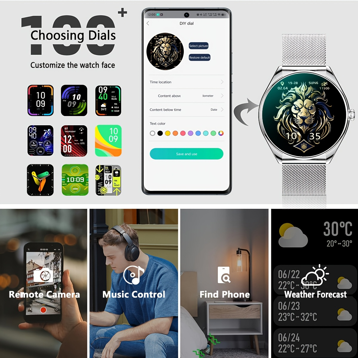 2026 New Ultra Thin Smart Watc - Watches Ladies Smartwatch ulasan dan harga