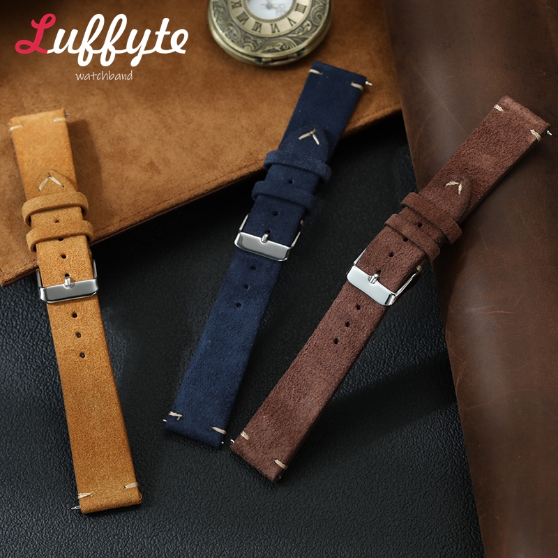 Vintage Suede Leather Watch Ba - Smartwatch Vintage Watches For Women ulasan dan harga
