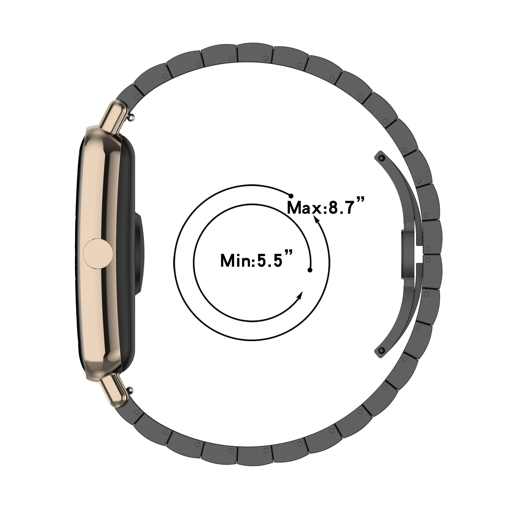 16mm Stainless Steel wristband - Timex Watches Smartwatch ulasan dan harga