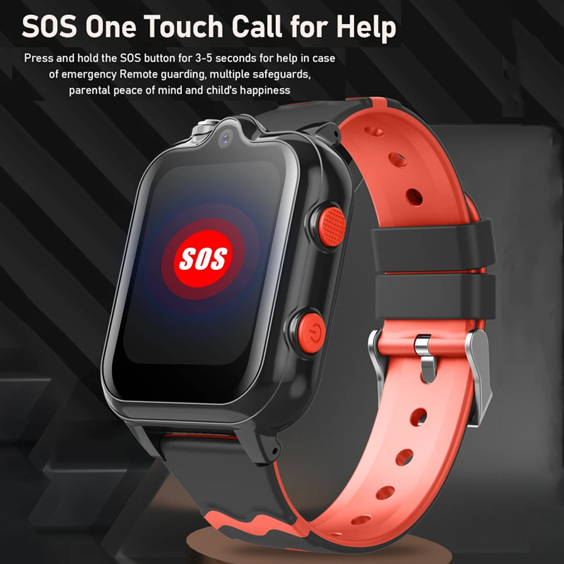 Yoateo Smart Watch Kids 4G KT1 - Smartwatch Watches For Kids With Gps ulasan dan harga