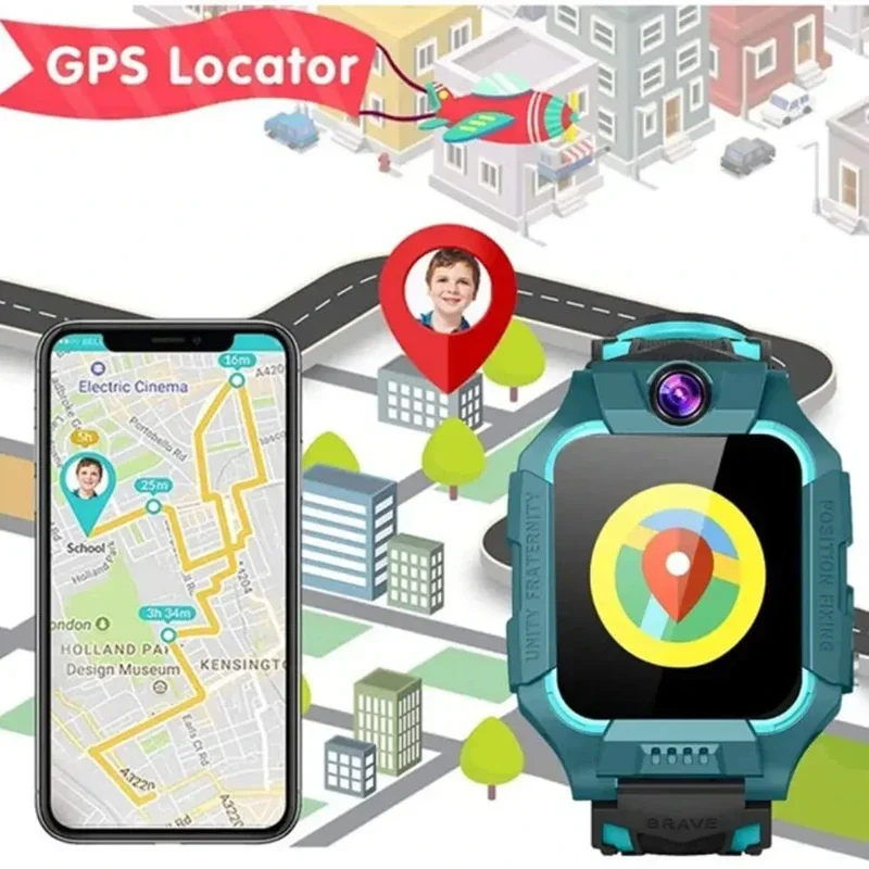 VIVO 4G Kids Smart Watch GPS L - Smartwatch Watches Price ulasan dan harga