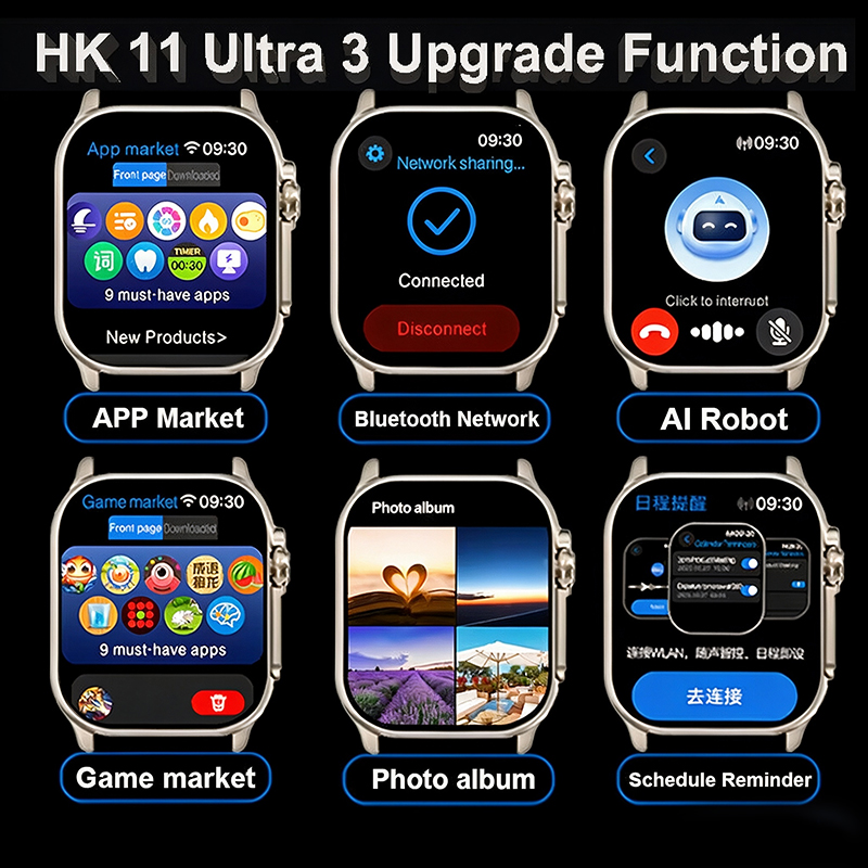 New Watch HK10 Upgrade HK11 UL - Smartwatch Watches For Women With Gps ulasan dan harga