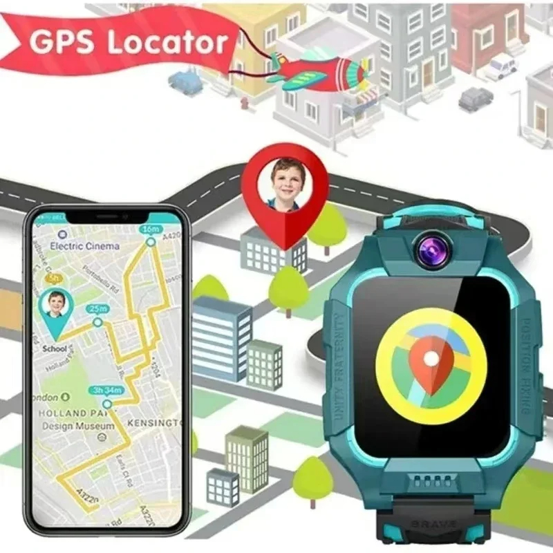 Lenovo 5G Kids Smart Watch Gif - Smartwatch Watches Price ulasan dan harga