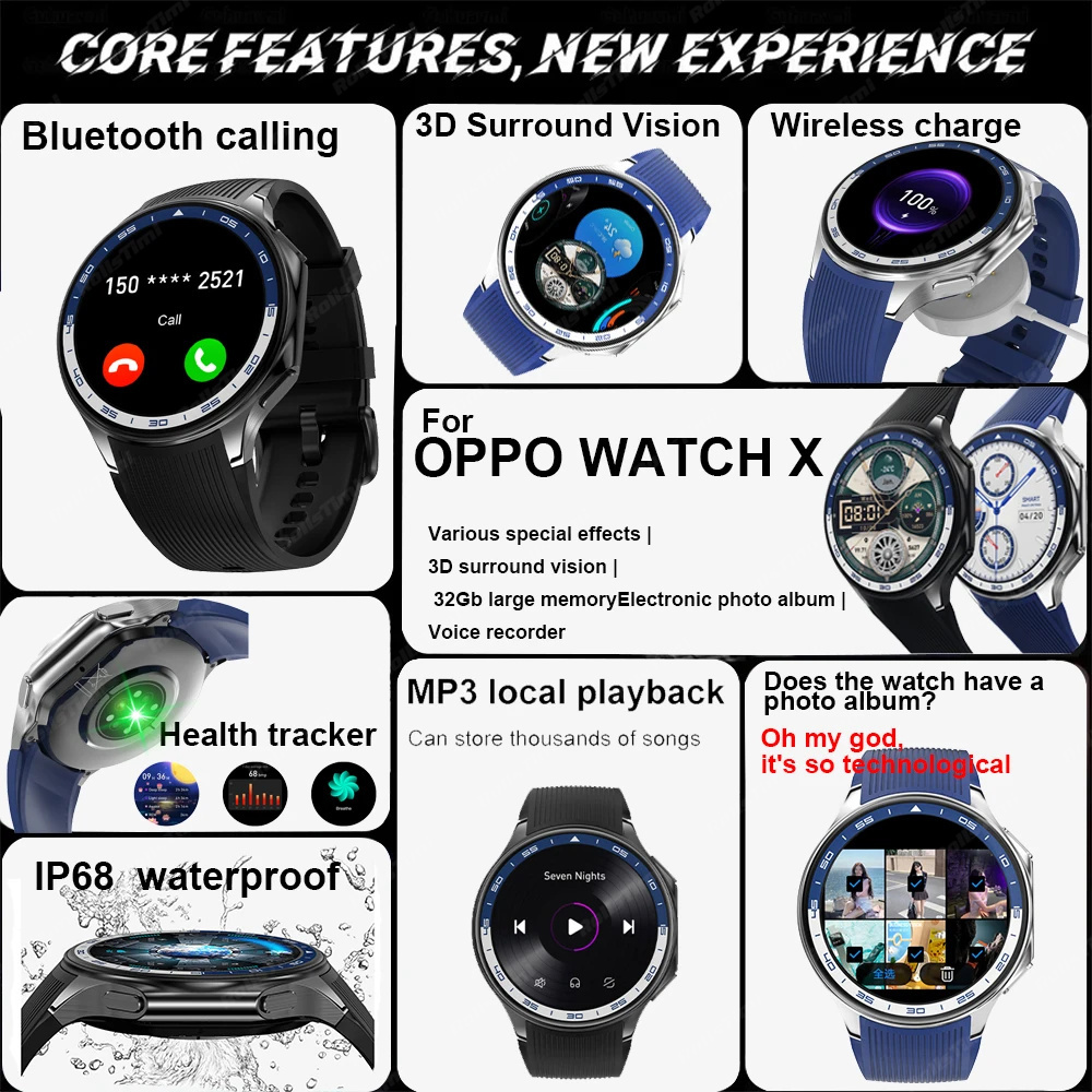 1.43 AMOLED Smart Watch 3D Sur - Timex Watches Smartwatch ulasan dan harga