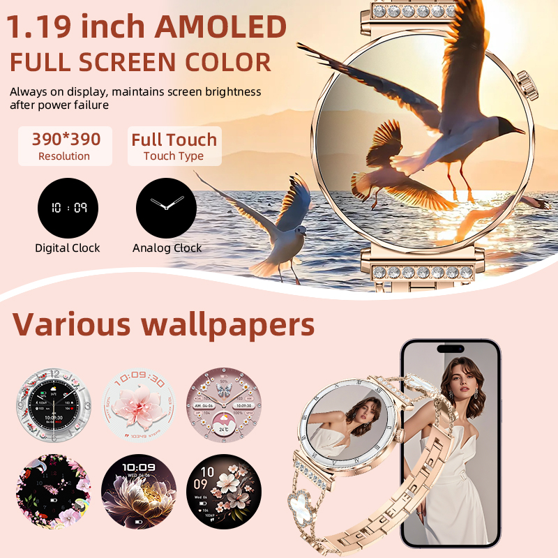 LIGE New Women's Smart Watch 1 - Watches Ladies Smartwatch ulasan dan harga