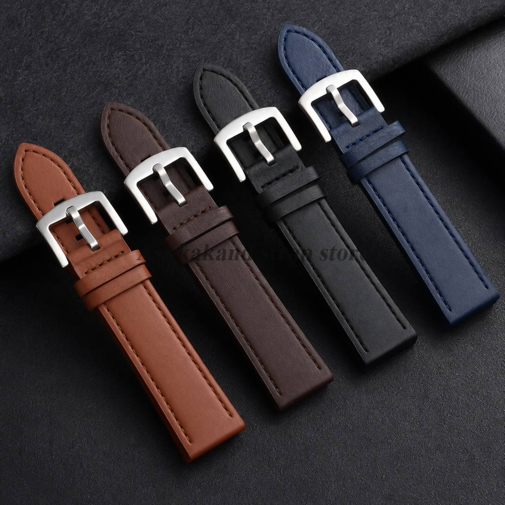 Stitching Leather Watch Band U - Watches Rolex Smartwatch ulasan dan harga