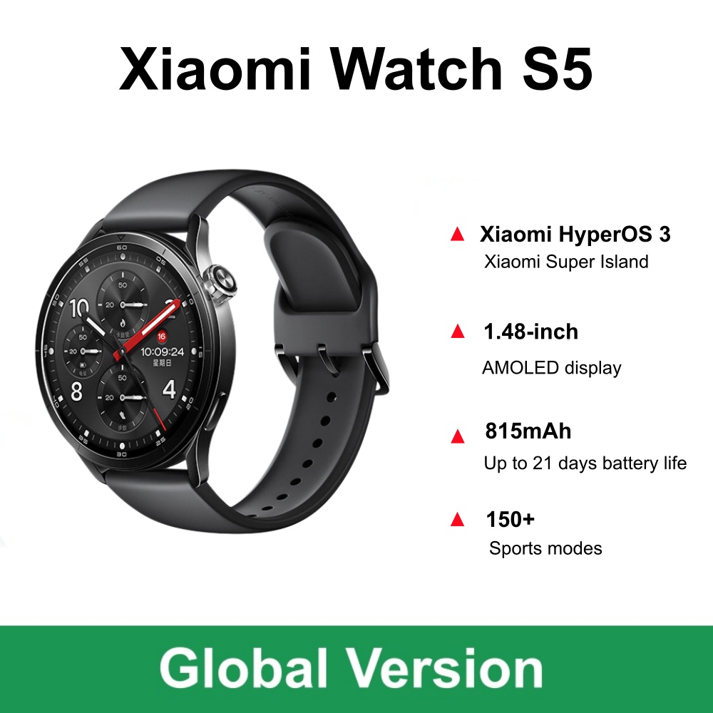 Global Version Xiaomi Watch S5 - Timex Watches Smartwatch ulasan dan harga