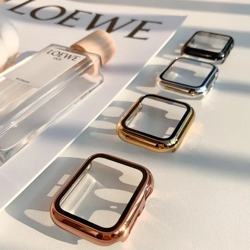 Glass+case For Apple Watch ban - Smartwatch Watches Price ulasan dan harga