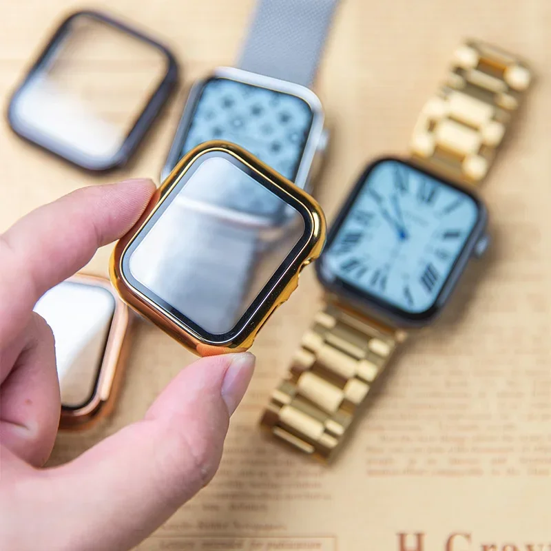 Glass+case For Apple Watch ban - Smartwatch Watches Price ulasan dan harga