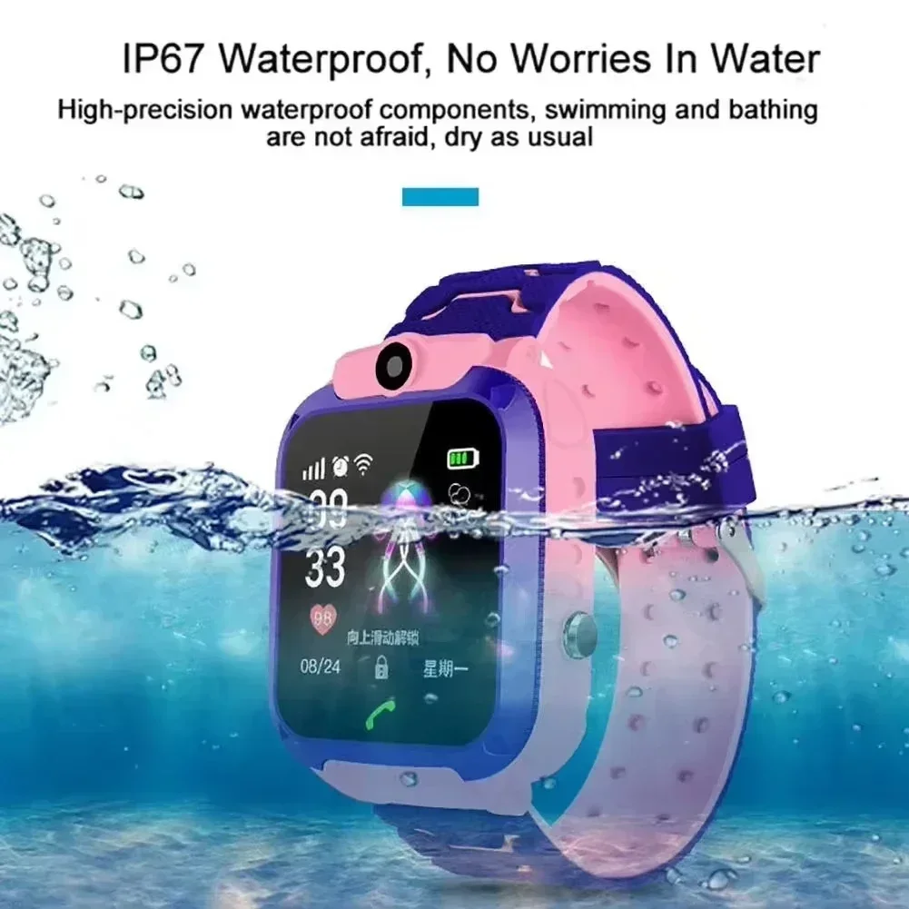 Lenov HOT 5G Children Camera S - Smartwatch Watches For Kids With Gps ulasan dan harga