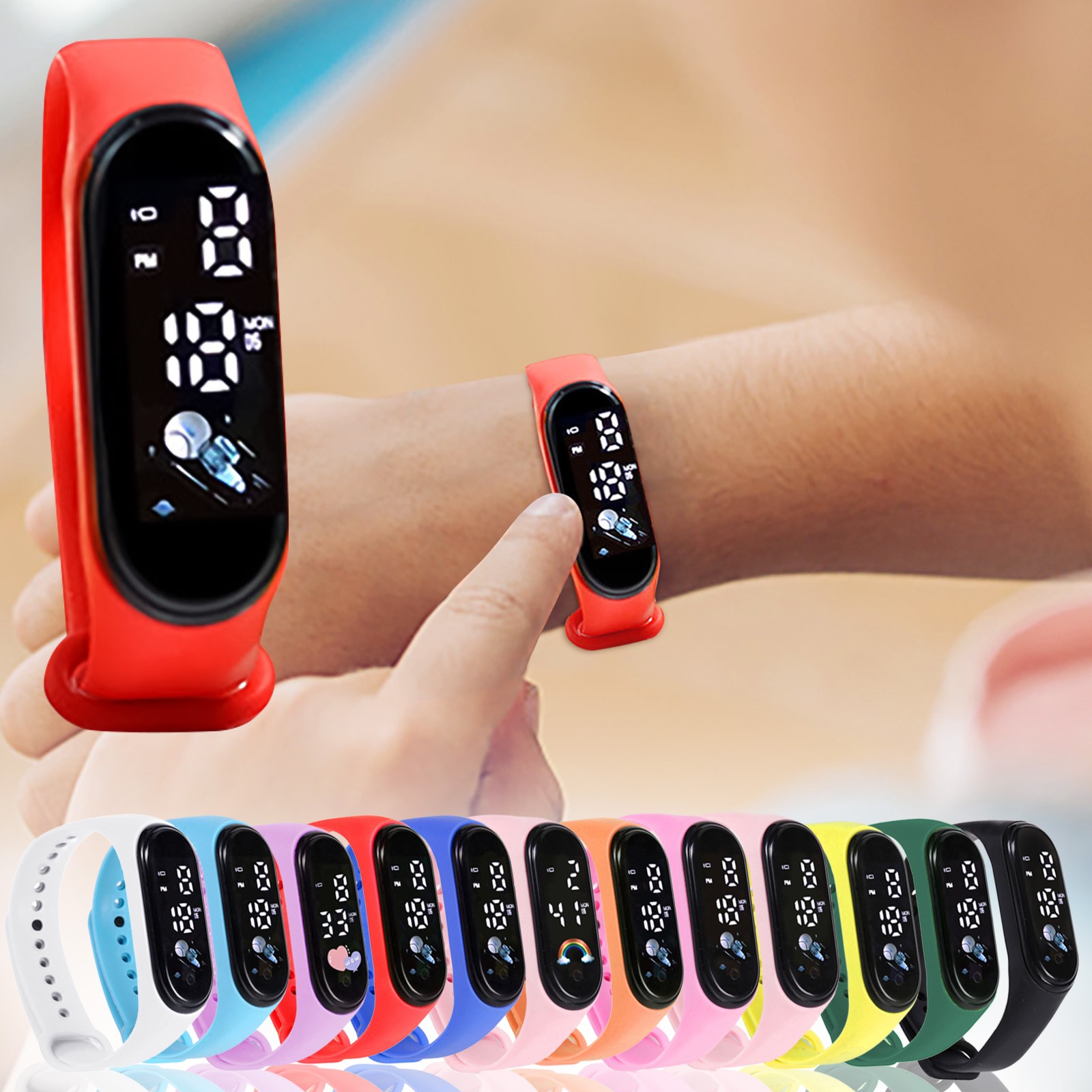 Children Watch Birthday Gift F - Smartwatch Digital Watches For Kid Girl ulasan dan harga