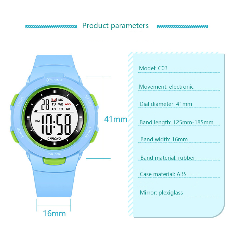 UTHAI Kids Watches Sports Fash - Smartwatch Digital Watches For Kid Girl ulasan dan harga